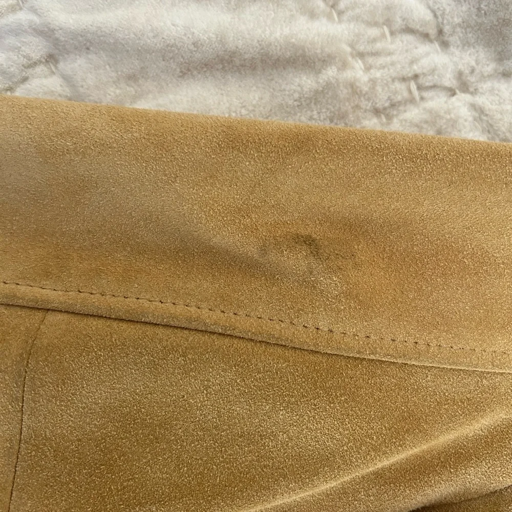 Vintage Banana Republic Tan Suede Jacket - Picture 7 of 7